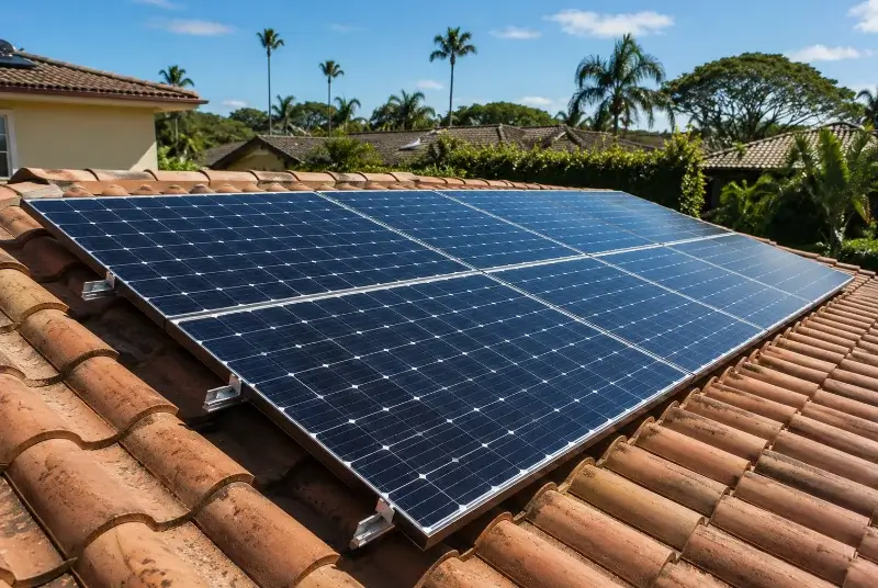 Installation de panneaux solaires à Fégréac